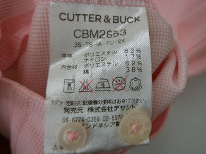 CUTTER&BUCK(カッター＆バック) ポロシャツ ピンク メンズ M B