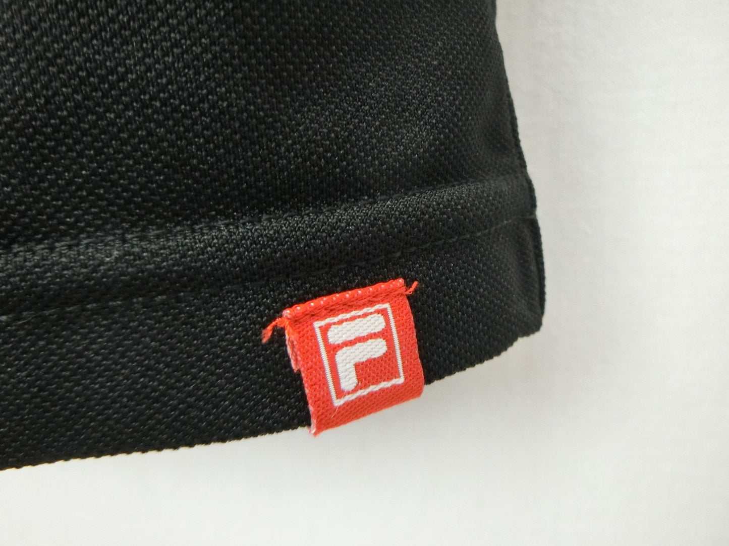 FILA GOLF(フィラゴルフ) ポロシャツ 黒 レディース M B