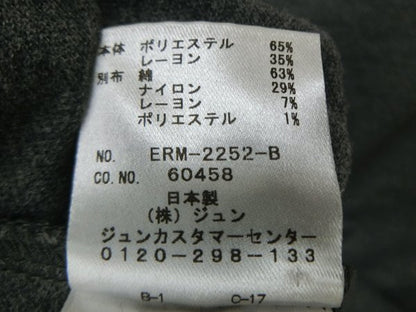 Jun and Rope(ジュン アンド ロペ) ポロシャツ グレー レディース S A