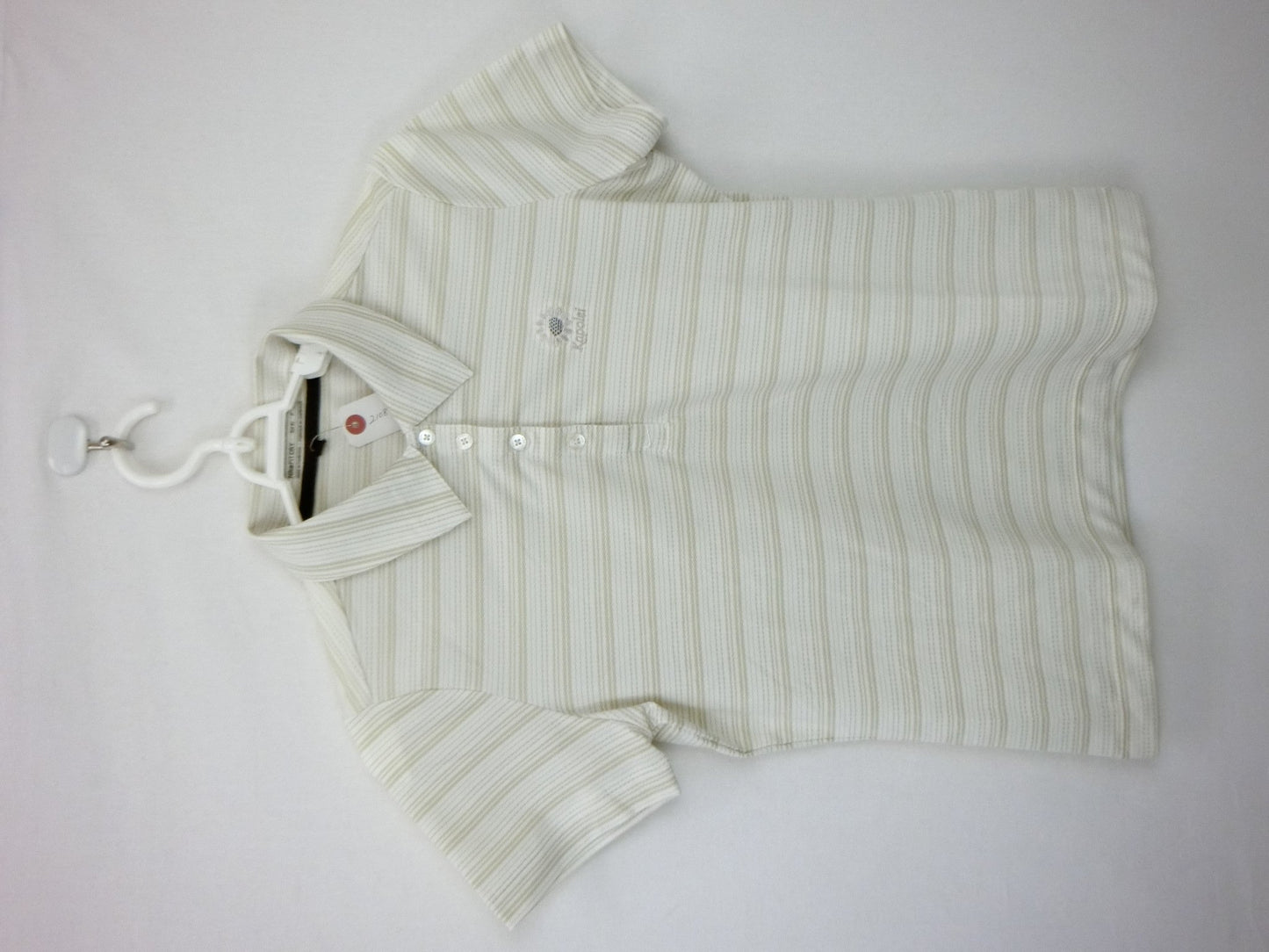 NIKE GOLF(ナイキゴルフ) ポロシャツ ベージュボーダー レディース S A
