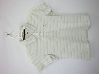 NIKE GOLF(ナイキゴルフ) ポロシャツ ベージュボーダー レディース S A