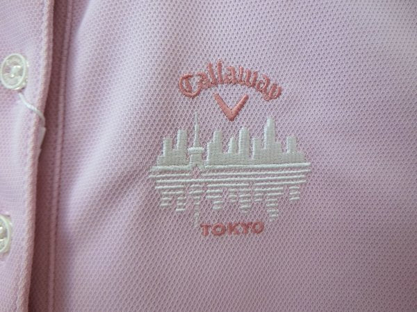 Callaway(キャロウェイ) ポロシャツ 薄ピンク レディース S 241-0134800 N