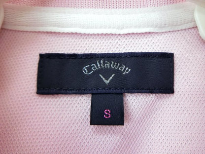 Callaway(キャロウェイ) ポロシャツ 薄ピンク レディース S 241-0134800 N