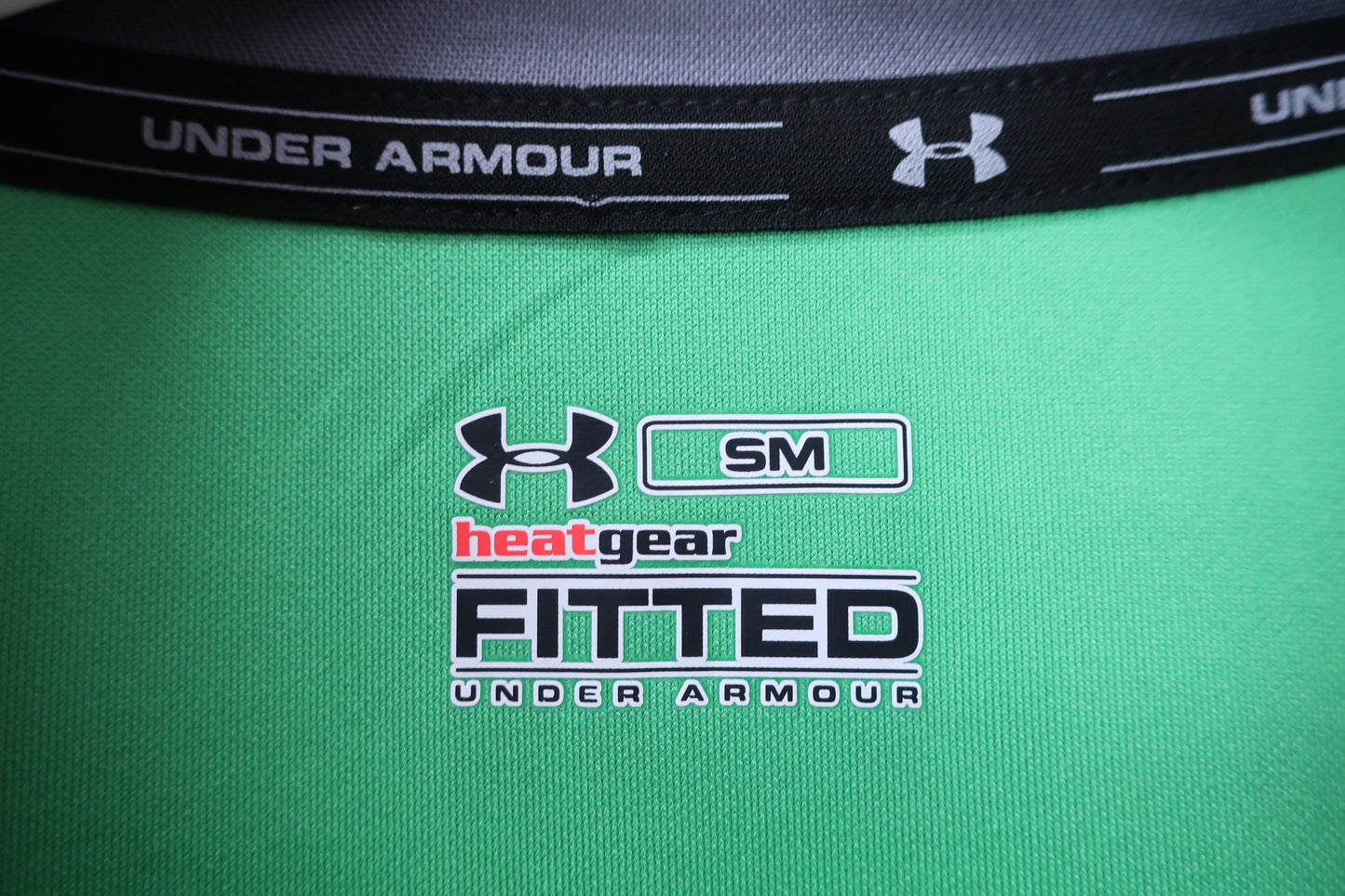 UNDER ARMOUR(アンダーアーマー) ハーフジップシャツ 緑 レディース SM B