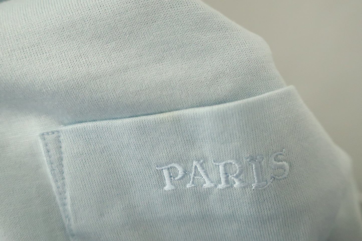 PARIS(パリス) 長袖ポロシャツ 水色 レディース M B