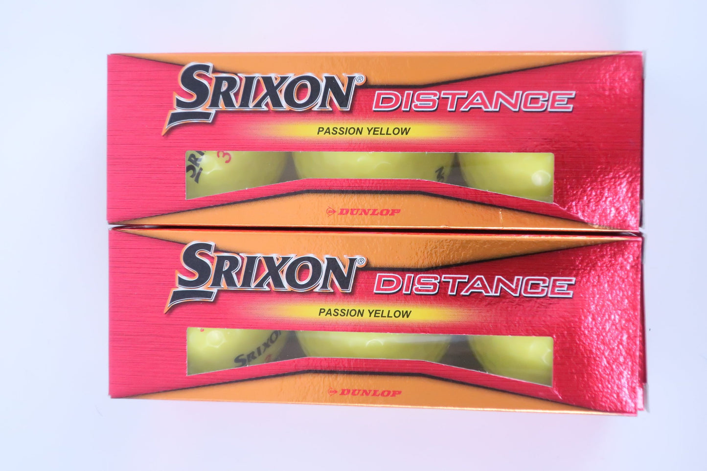 SRIXON(スリクソン) ゴルフボール 黄 2スリーブ DISTANCE N