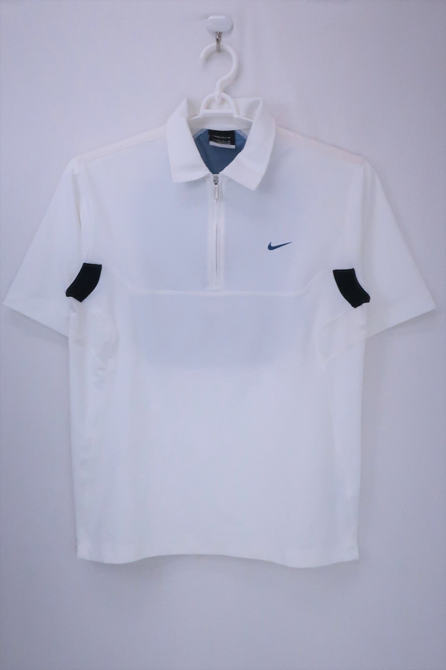 NIKE GOLF(ナイキゴルフ) ハーフジップシャツ 白 メンズ S/P A