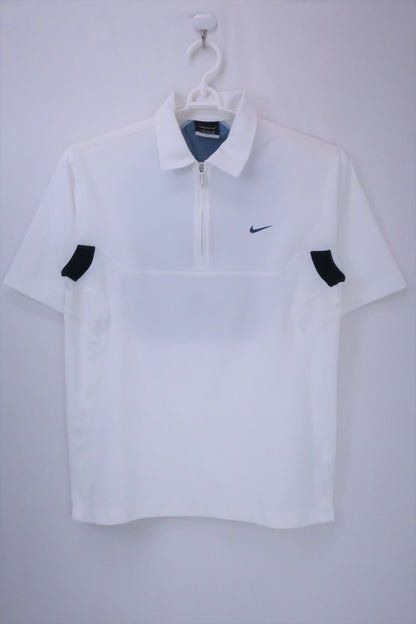 NIKE GOLF(ナイキゴルフ) ハーフジップシャツ 白 メンズ S/P A