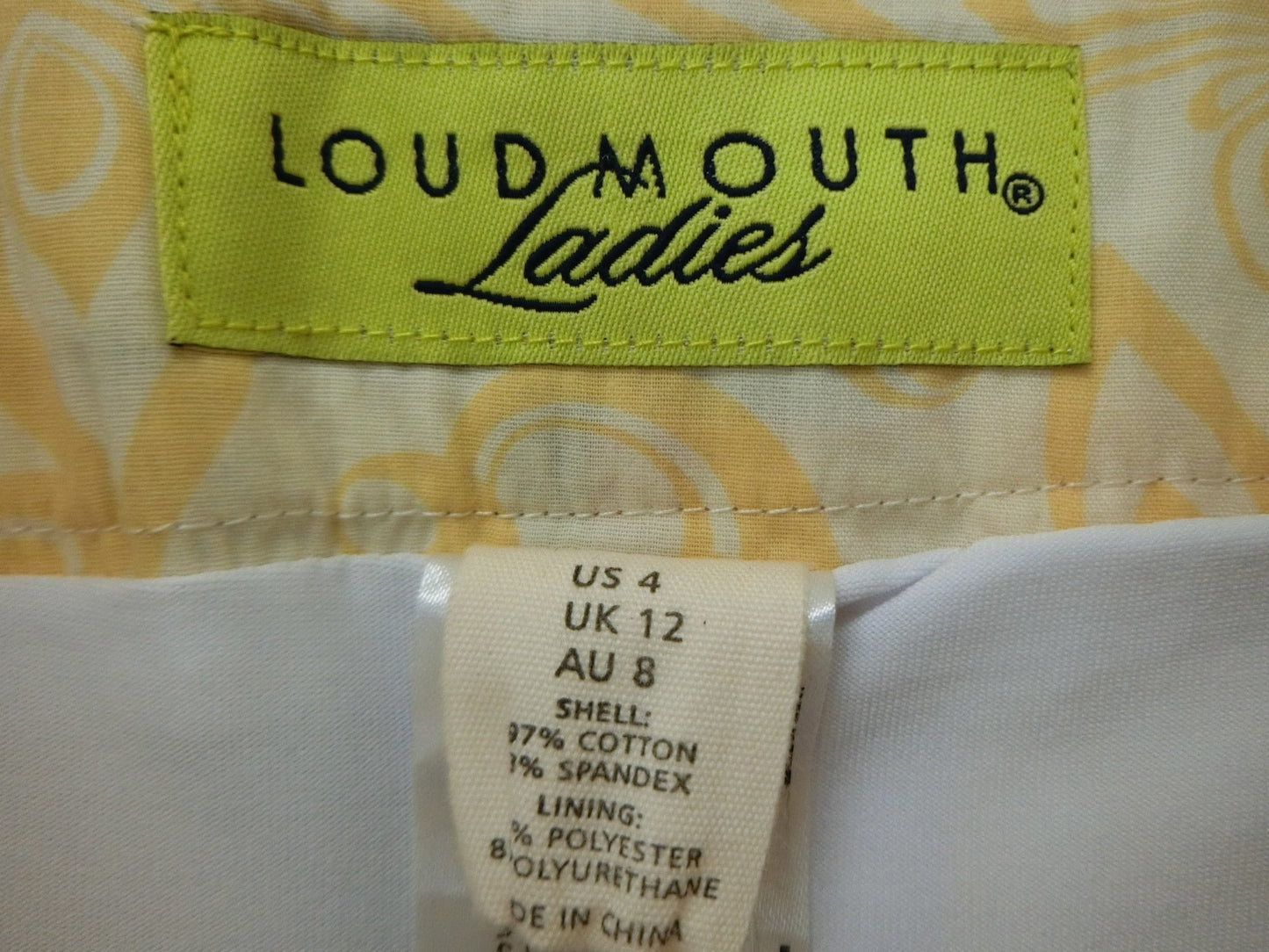 LOUDMOUTH(ラウドマウス) スカート 赤青白 レディース US4 N