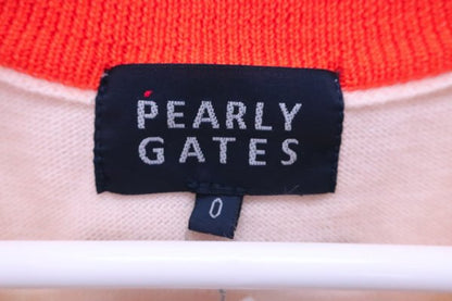 PEARLY GATES(パーリーゲイツ) ベスト ベージュ レディース 0 B