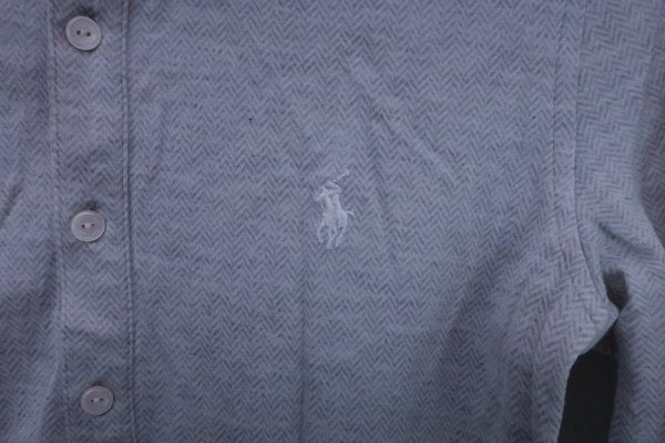 RALPH LAUREN GOLF(ラルフローレンゴルフ) 長袖ポロシャツ グレー レディース S B