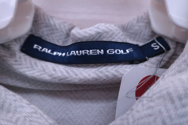 RALPH LAUREN GOLF(ラルフローレンゴルフ) 長袖ポロシャツ グレー レディース S B