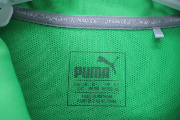 PUMA GOLF(プーマゴルフ) ポロシャツ 黄緑 メンズ US L/G B