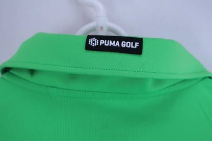 PUMA GOLF(プーマゴルフ) ポロシャツ 黄緑 メンズ US L/G B