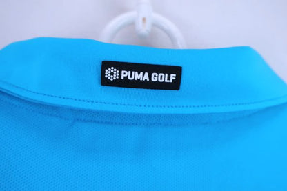 PUMA GOLF(プーマゴルフ) ポロシャツ 水色 メンズ US L/G B