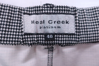 Heal Creek(ヒールクリーク) スカート 黒千鳥柄 レディース 40 B