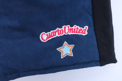 Cuarto UNITED(クアルトユナイテッド) 中綿入りスカート ボタニカル柄 / 紺 レディース L A