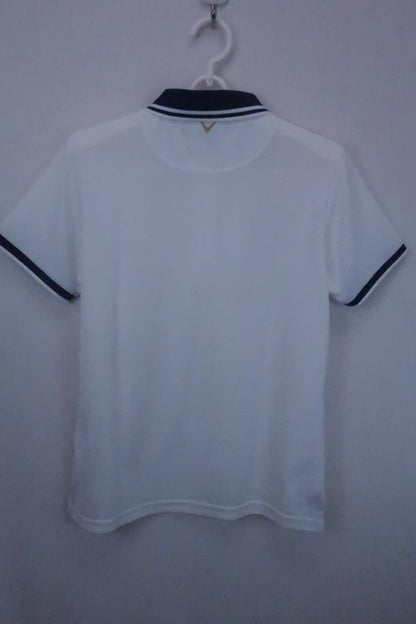 Callaway(キャロウェイ) ポロシャツ 白紺 レディース LL S