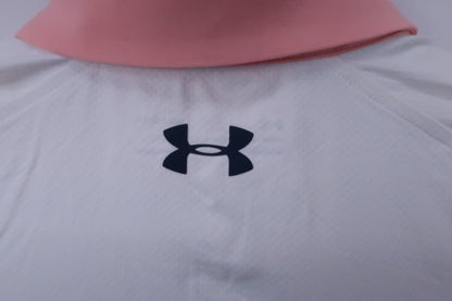 UNDER ARMOUR(アンダーアーマー) ポロシャツ 白 レディース L/G B