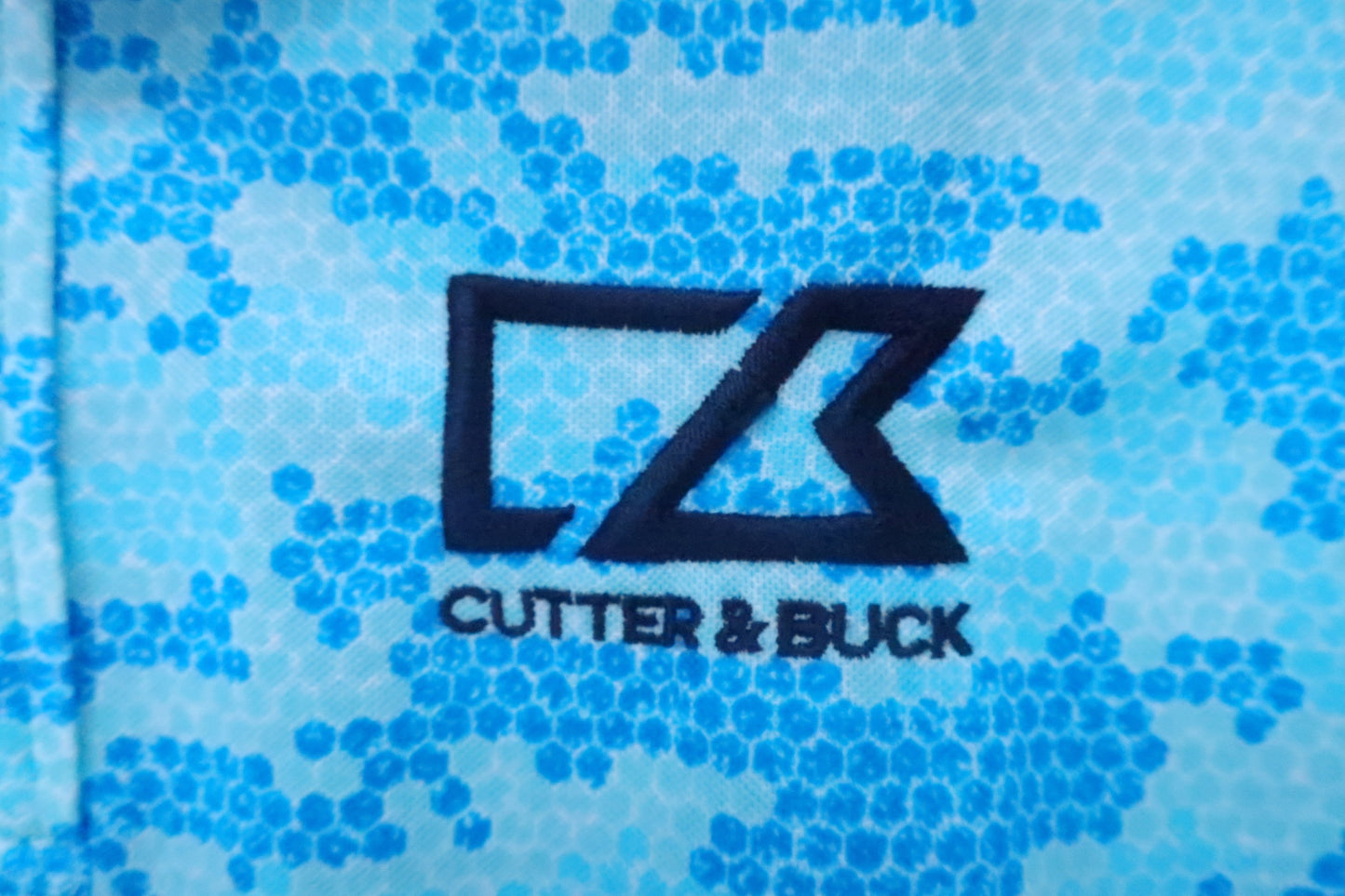 CUTTER&BUCK(カッター＆バック) ポロシャツ 青水色 メンズ M A