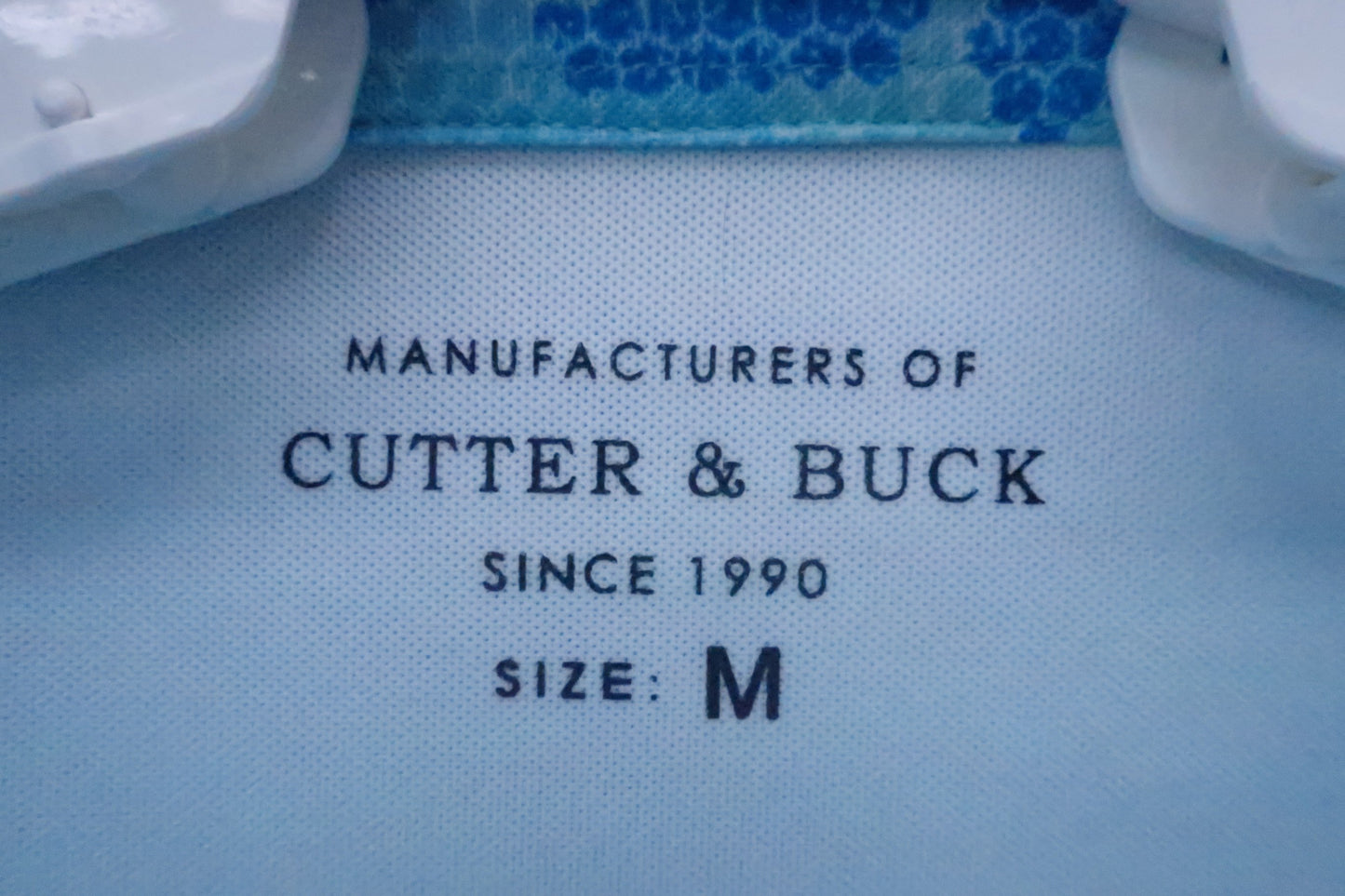 CUTTER&BUCK(カッター＆バック) ポロシャツ 青水色 メンズ M A