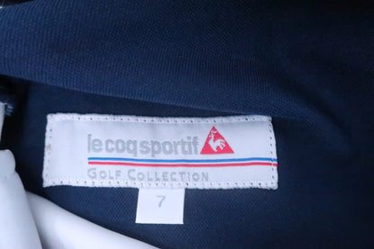 le coq sportif(ルコックスポルティフ) ショートパンツ 白紺ストライプ レディース 7 QGWNGD60 B