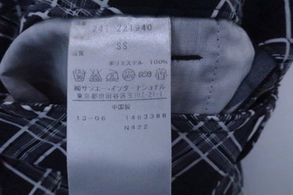 【美品】Callaway(キャロウェイ) パンツ 白黒チェック柄 レディース SS 241-221940 ゴルフウェア 2208-0093 中古