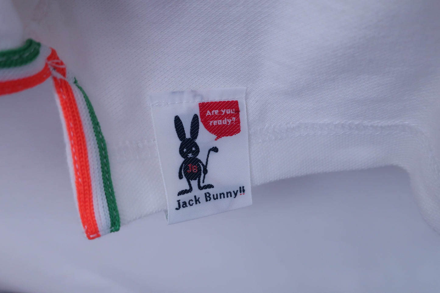 Jack Bunny(ジャックバニー) ポロシャツ 白 レディース 1 263-260814 B