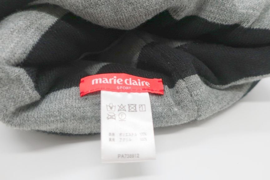 marie claire sport(マリ・クレール・スポーツ) ネックウォーマー 黒 レディース フリーサイズ A