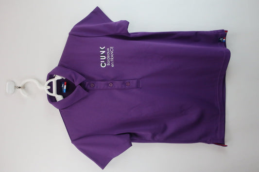 Clunk(クランク) ポロシャツ 紫 レディース S ゴルフウェア 2210-0074 中古