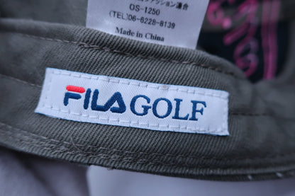 FILA GOLF(フィラゴルフ) キャップ カーキ レディース フリーサイズ A