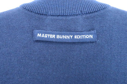 MASTER BUNNY EDITION(マスターバニーエディション) フルジップニットブルゾン 紺 レディース 0 159-6172202 B