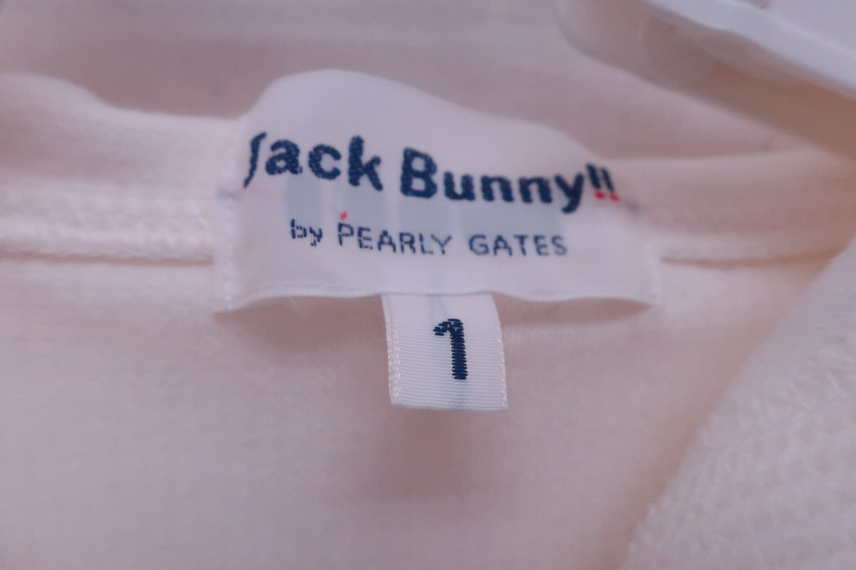 Jack Bunny(ジャックバニー) フルジップニットパーカー 白 レディース