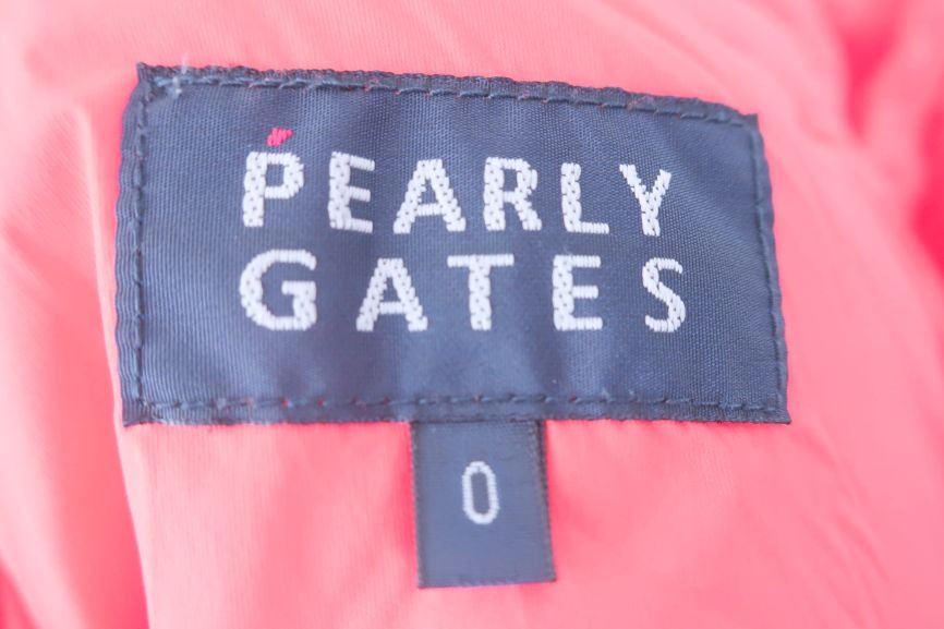 PEARLY GATES(パーリーゲイツ) ダウンスカート オレンジ レディース 0 B