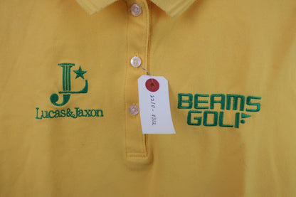 BEAMS GOLF(ビームスゴルフ) ポロシャツ 黄 レディース M B