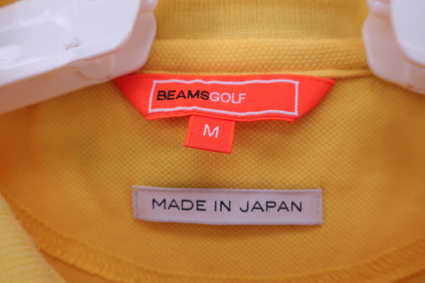 BEAMS GOLF(ビームスゴルフ) ポロシャツ 黄 レディース M B