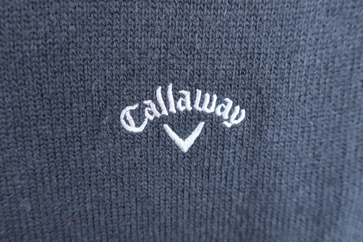 Callaway(キャロウェイ) ノースリーブセーター 黒 レディース L S