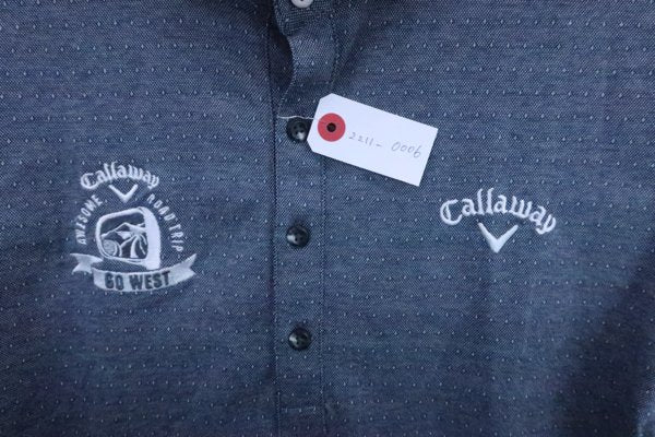 Callaway(キャロウェイ) ポロシャツ グレー メンズ M A