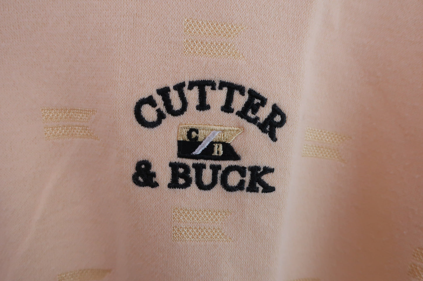 CUTTER&BUCK(カッター＆バック) ハーフジップシャツ 黄 メンズ L B