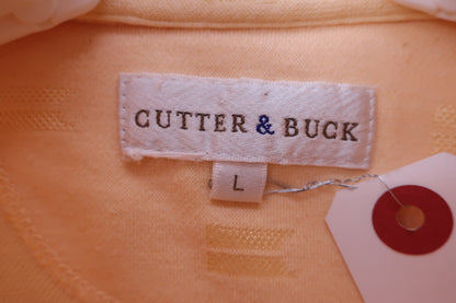 CUTTER&BUCK(カッター＆バック) ハーフジップシャツ 黄 メンズ L B