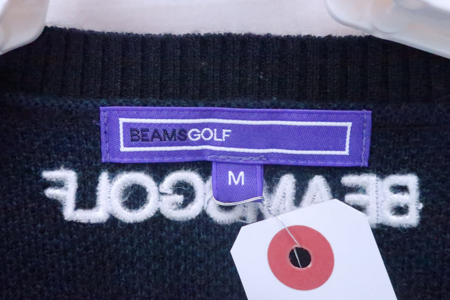 BEAMS GOLF(ビームスゴルフ) ベスト 紺チェック レディース M A