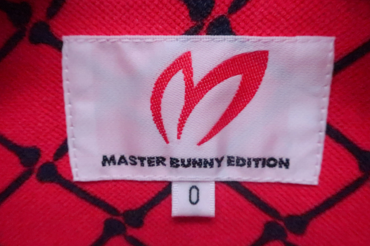 MASTER BUNNY EDITION(マスターバニーエディション) 長袖ポロシャツ 赤 レディース 0 159-7161002 A