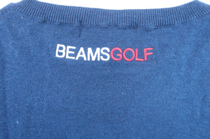 BEAMS GOLF(ビームスゴルフ) ベスト 紺 レディース M B