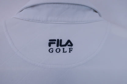 FILA GOLF(フィラゴルフ) ポロシャツ 白 メンズ M B