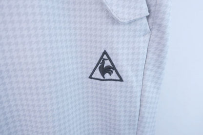 le coq sportif(ルコックスポルティフ) 裏起毛パンツ グレー千鳥 レディース 13 B