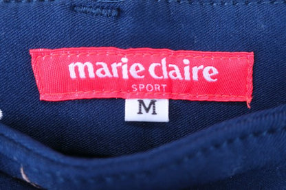 marie claire sport(マリ・クレール・スポーツ) 厚手パンツ 紺 レディース M B