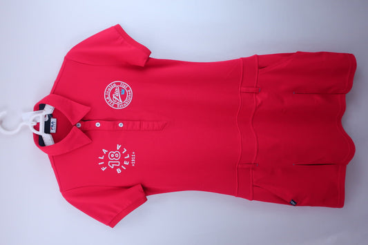 FILA GOLF(フィラゴルフ) ワンピース 赤 レディース M A
