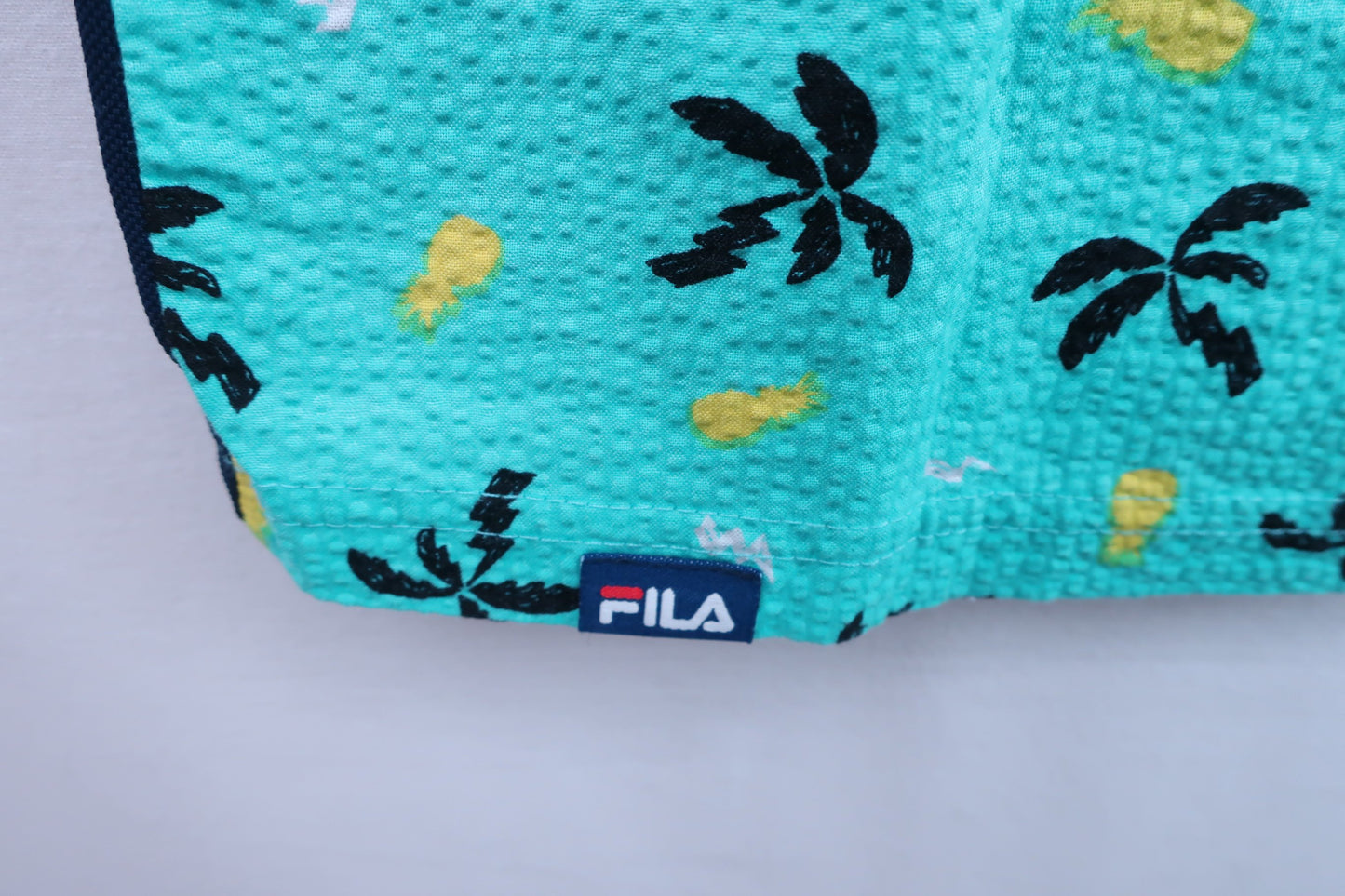 【超美品】FILA GOLF(フィラゴルフ) ポロシャツ ターコイズブルー レディース M ゴルフウェア 2212-0203 中古