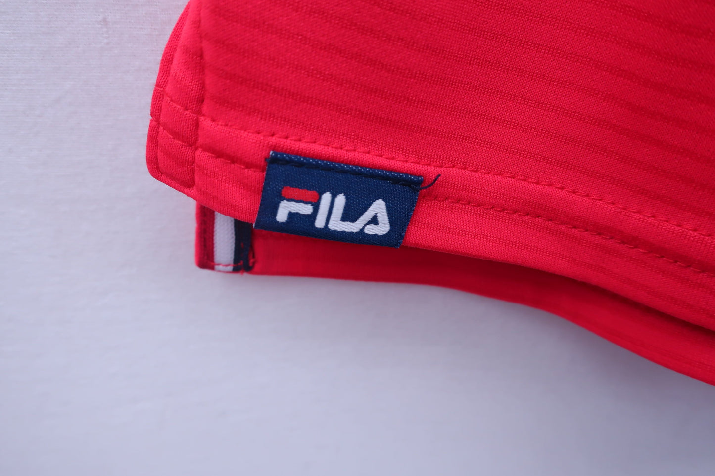 【美品】FILA GOLF(フィラゴルフ) ポロシャツ 赤 レディース M ゴルフウェア 2212-0204 中古