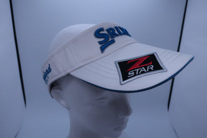 SRIXON(スリクソン) サンバイザー 白 メンズ フリーサイズ A